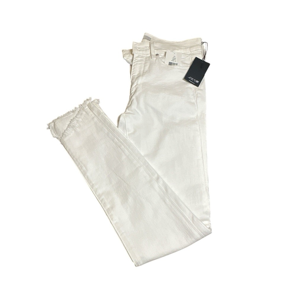 Joes Jeans Womens White Skinny Ankle size 27 NWT